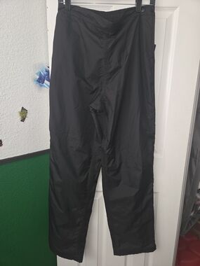 FORRESTER'S VTG Men's Black Water-Resistant Windbreaker Pants. Size L